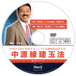 税別36000円DVD２枚組中源線建玉法　DVD テキスト付き
